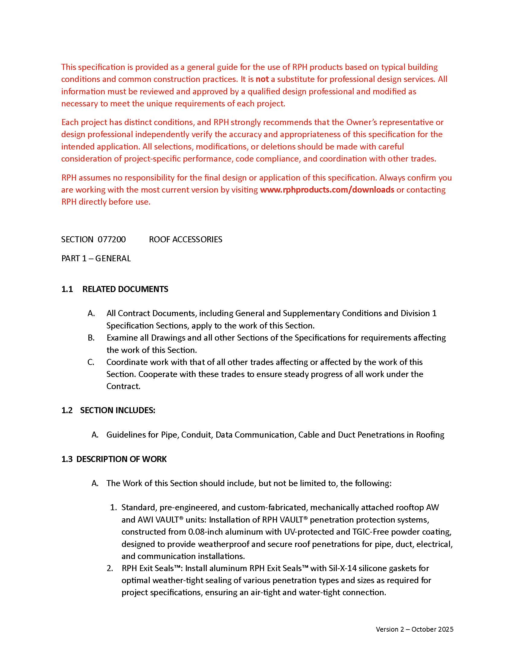 RPH VAULT SPECIFICATIONS - V2 Oct 2025_Page_1