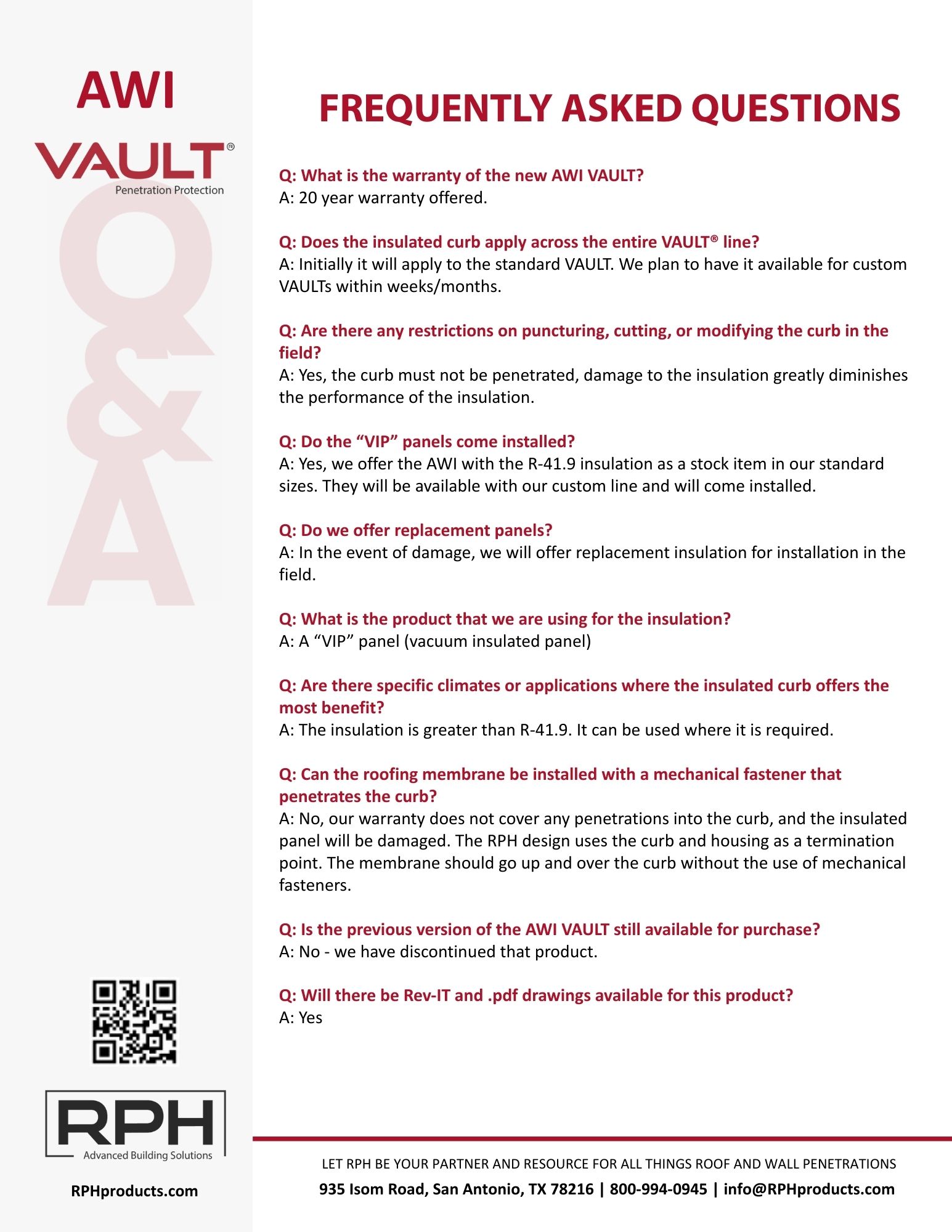 FAQ - AWI VAULT - New